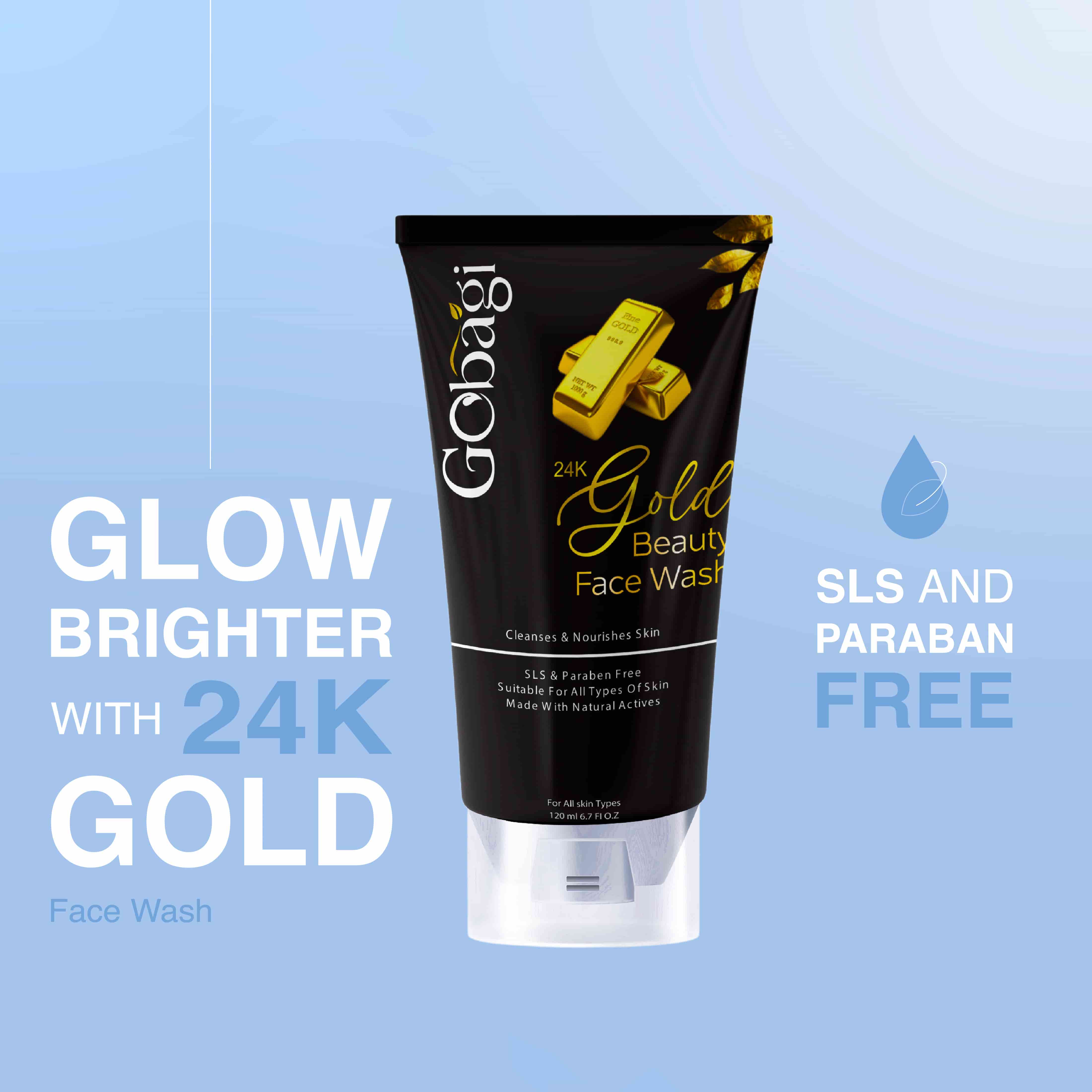 24k Gold Beauty Face Wash