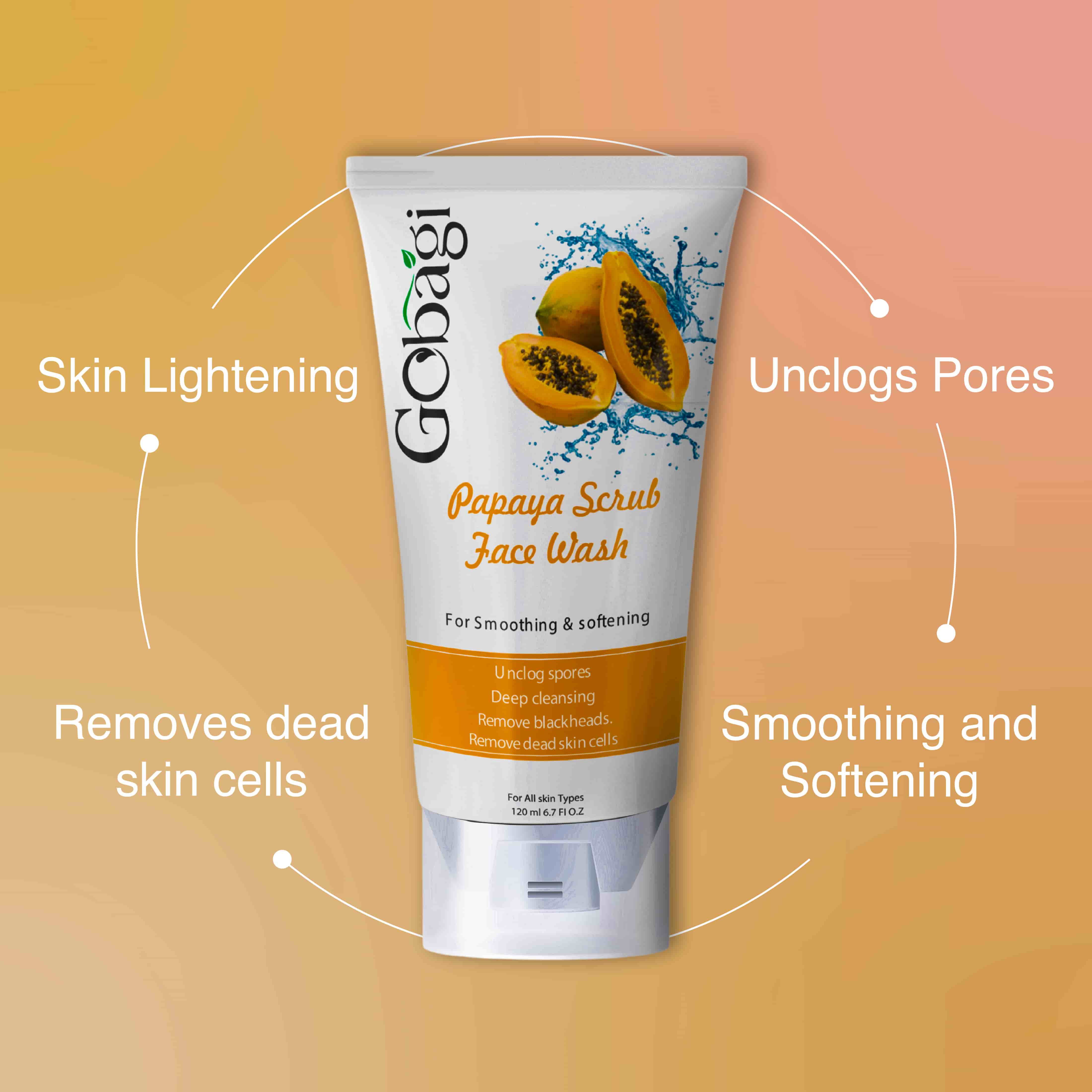 Papaya Scrub Face Wash